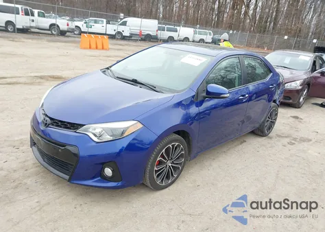 2014 Toyota Corolla S Premium из США, поврежденный, VIN 2T1BURHE4EC092146
